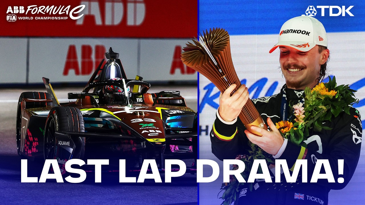 Relive Dan Ticktum's Last-Lap Win In Tokyo | 2026 TDK Tokyo E-Prix