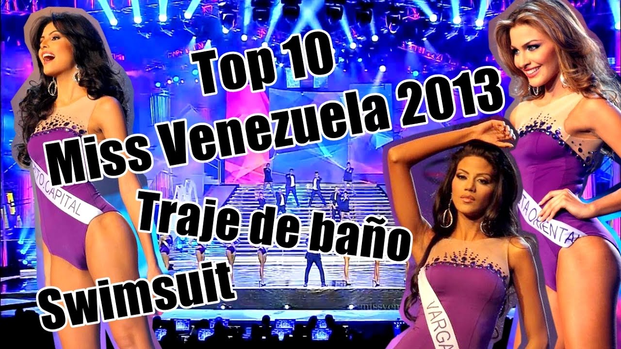 Top 10 Miss Venezuela 2013 | Traje de Baño | Swimsuit