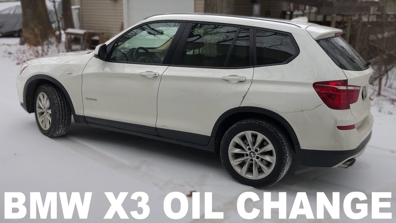 Процедура замены масла в BMW X3 | BMW X3 xDrive28i 2015 года | N20 2.0L