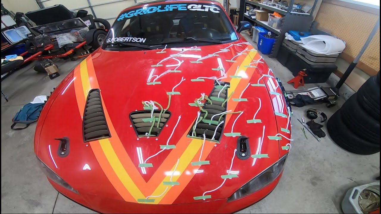 Miata Aero Testing - Wool Tuft Time!