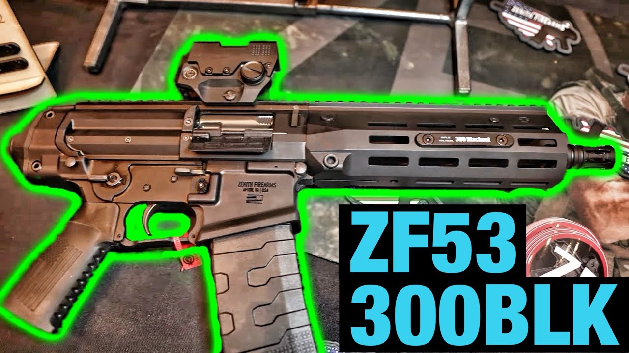 SHOT Show 2025: пистолет Zenith ZF53 300blk