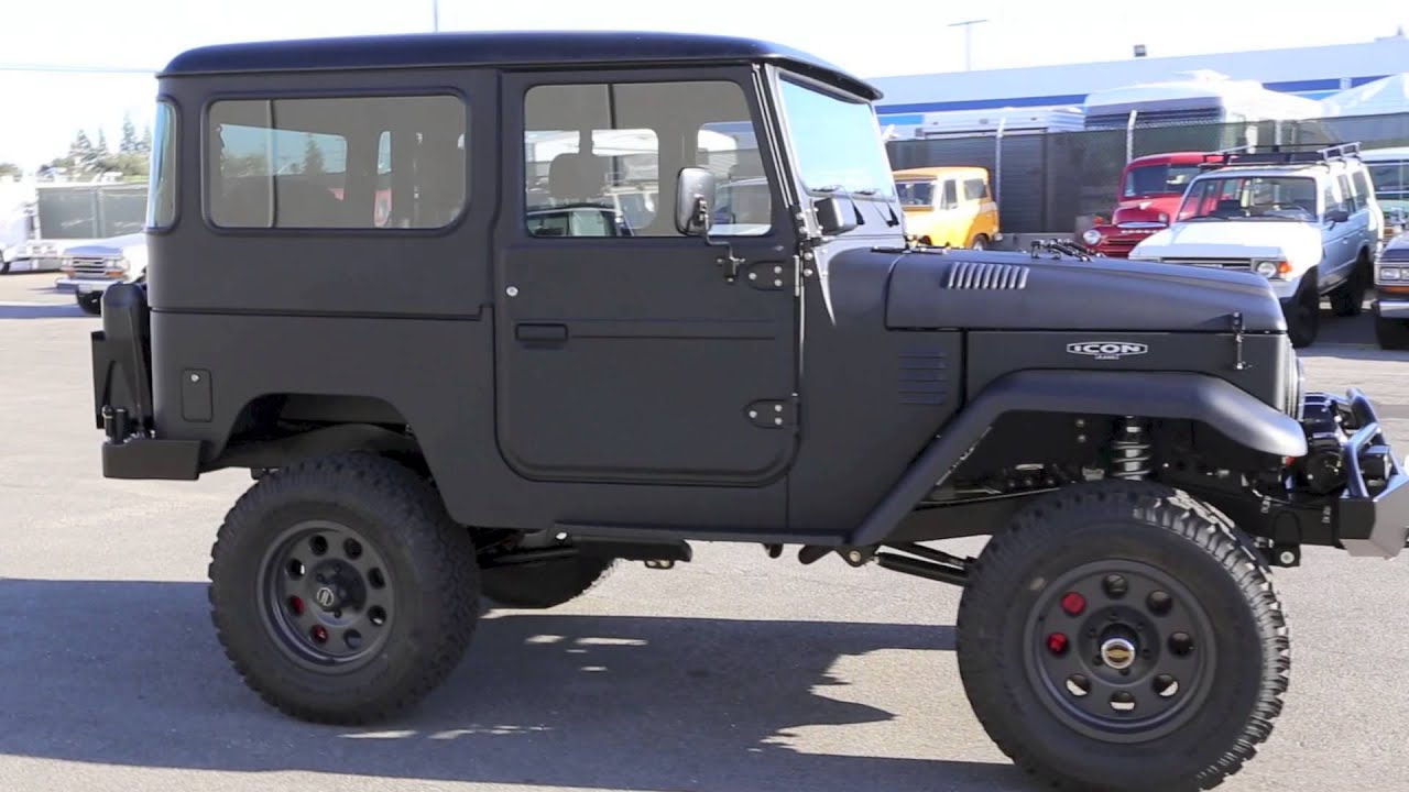 ICON FJ40 #71 New School Restored And Modified Toyota Land Cruiser FJ40 Hard Top