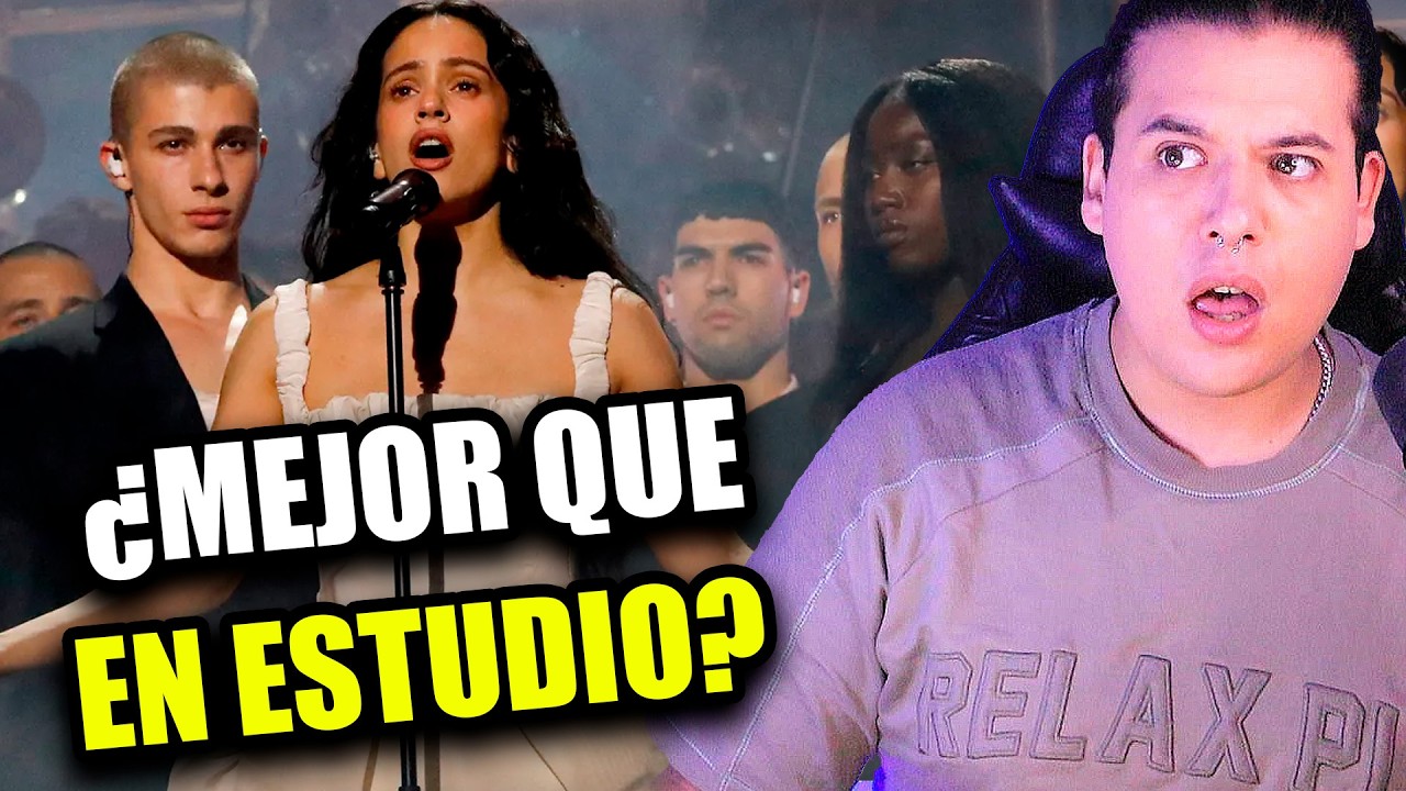 ROSALÍA en los BRIT AWARDS 🔥 ¿La MEJOR actuación de su carrera? | REACCIÓN y ANÁLISIS Vocal