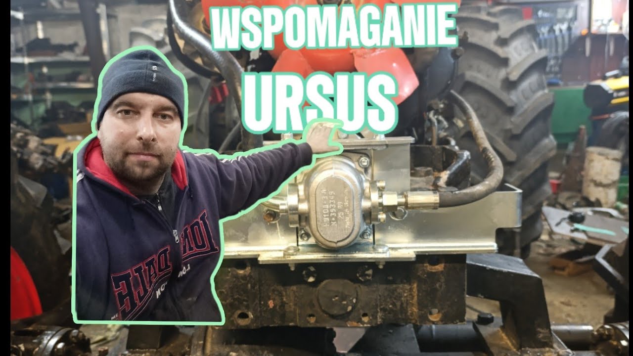 WSPOMAGANIE W URSUSIE C -360 / HYDRAULIKA