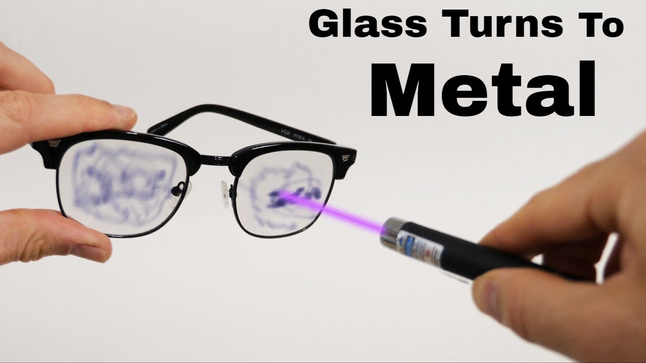 What Happens When Light Shines on Photochromic Glass?