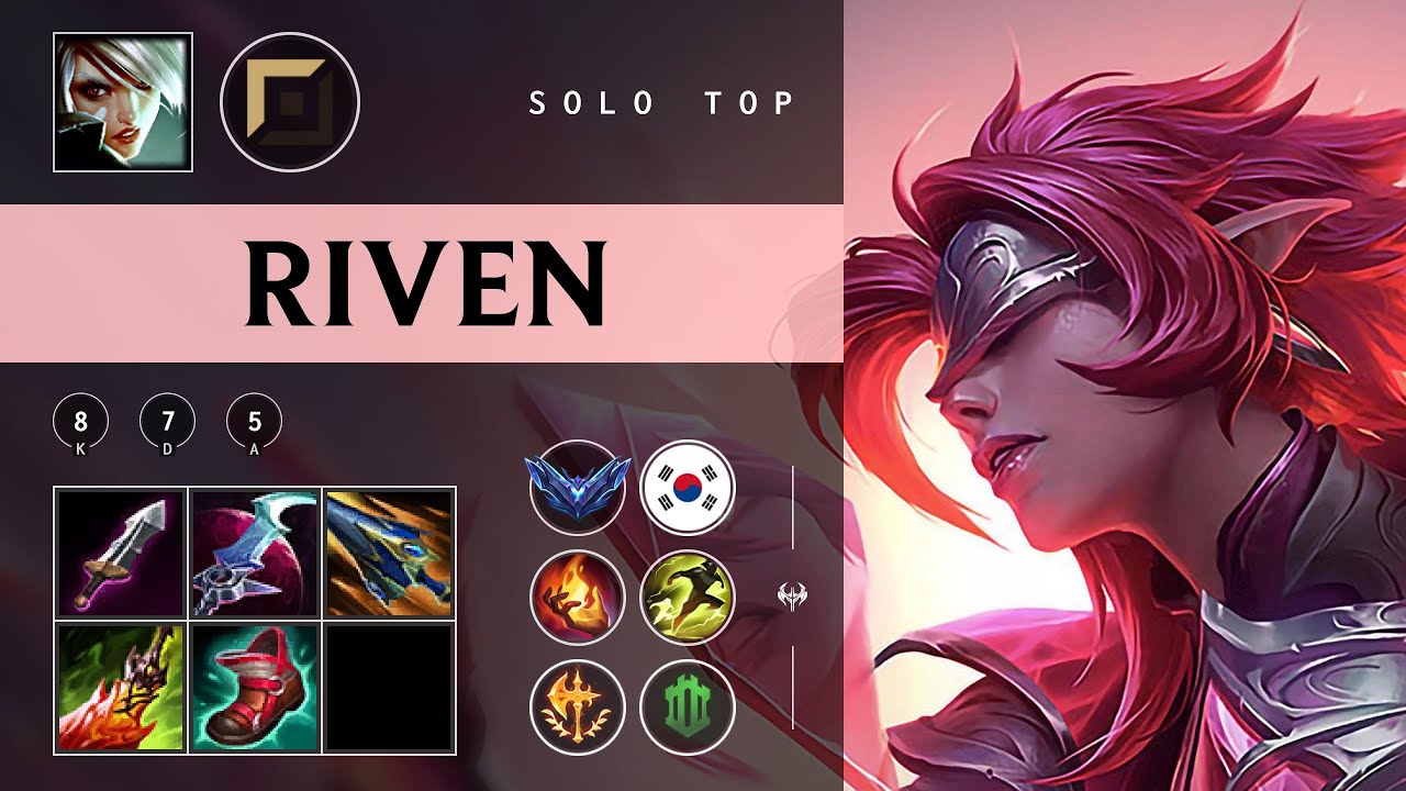Riven Top vs Sett - KR Diamond Patch 25.24