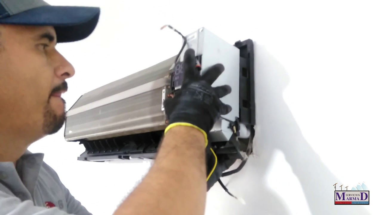 MINI SPLIT INVERTER LG CAMBIO DE MOTOR VENTILADOR DE EVAPORADOR