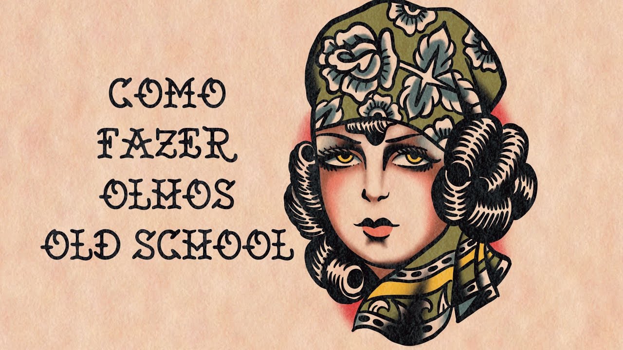 Aprenda a desenhar olhos estilo Old School