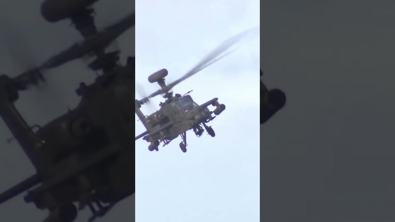 How many Weapons does an Apache attack Helicopter have? 