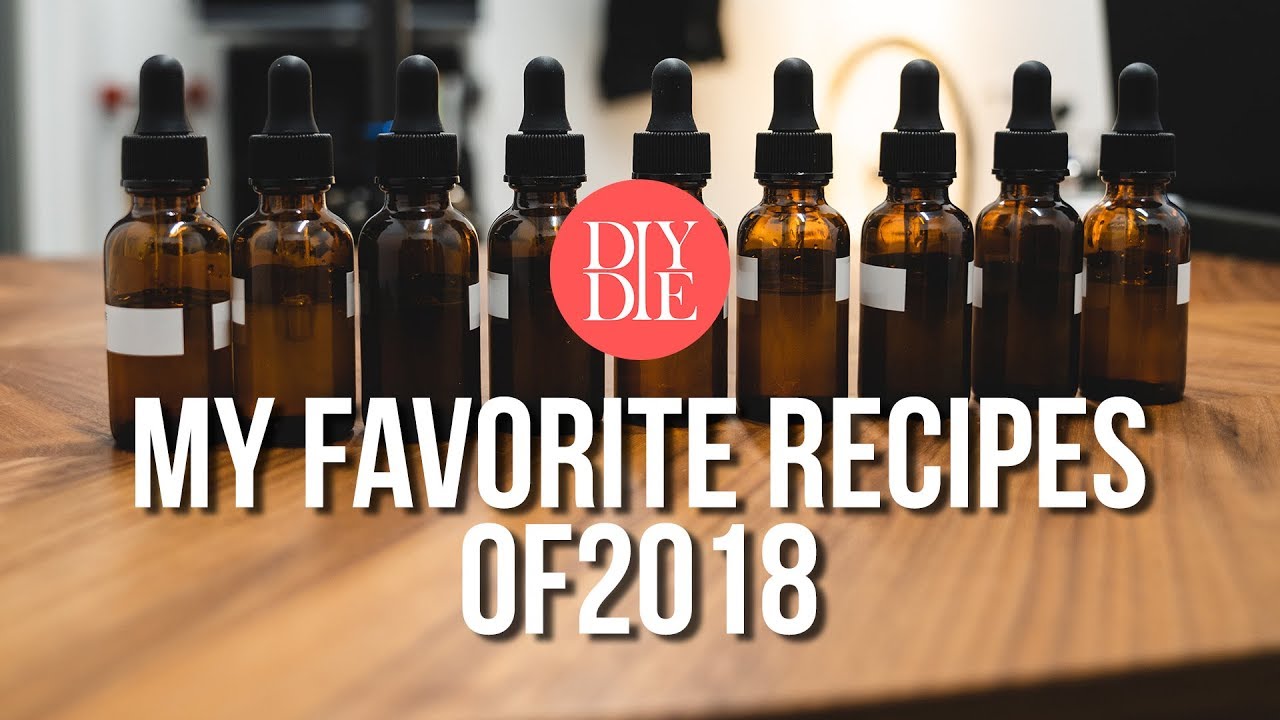 Best DIY E-liquid Recipes of 2018