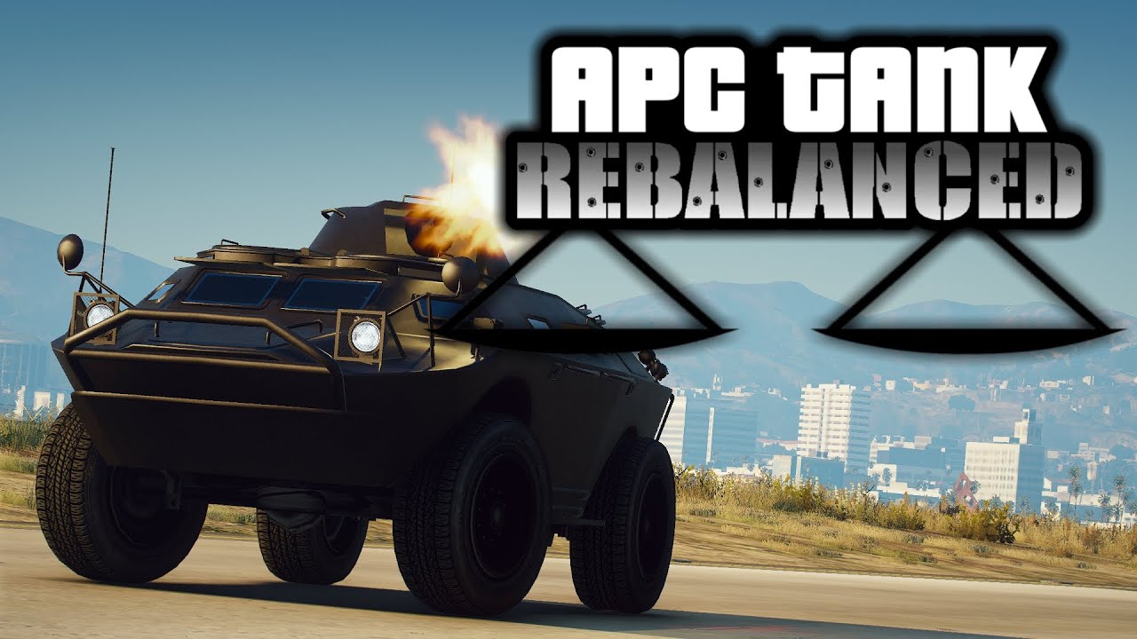 I Turned The APC Tank Into its GTA 4 Counterpart in GTA 5 Online!