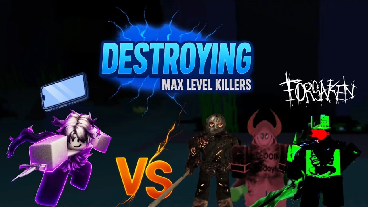 PRO Mobile Player DESTROYS MAX LEVEL KILLERS + LMS Clips (Forsaken)