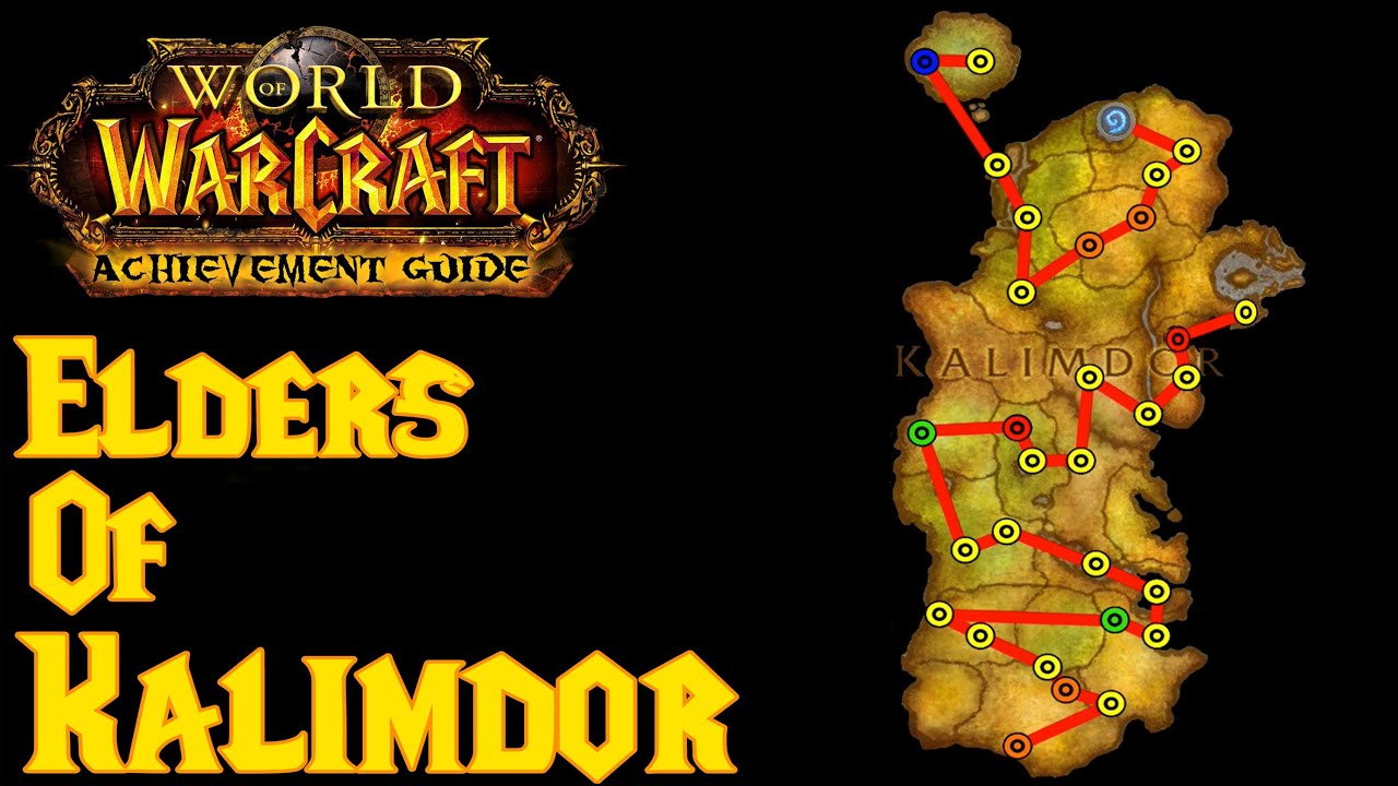 WoW Achievement Guide - Elders of Kalimdor