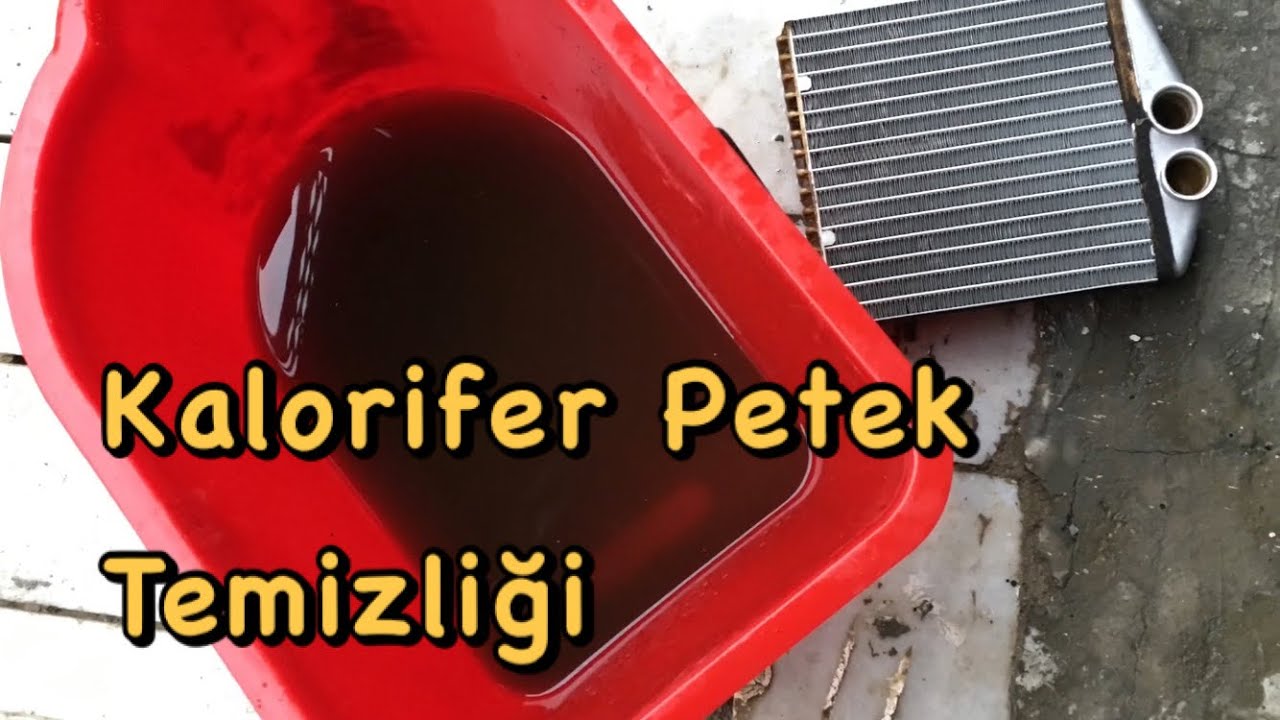 Opel Corsa C Kalorifer Petek Temizliği / Değişimi