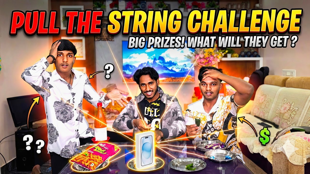 Pull The String Challenge And Win IPHONE 15 | रस्सी खींचो और आईफोन 15 जीतो