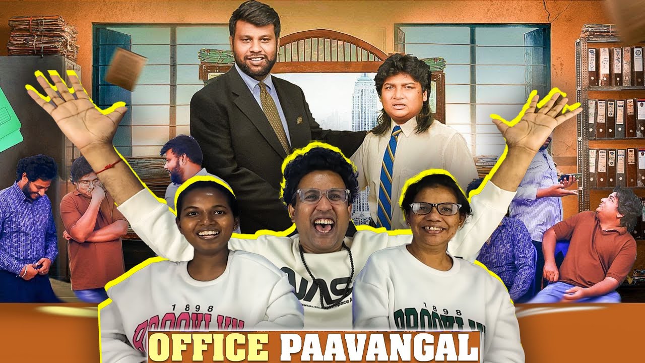 Office Paavangal Reaction 😂 | Ramstk Family