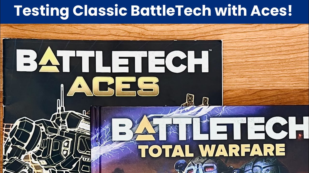 BattleTech: Aces Classic BT Test/Playthrough - Adapting Aces cards to play Classic BattleTech solo!