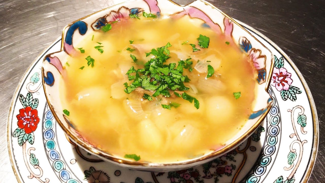 شوربة الحمام صحية ولذيذة وسهلة التحضير Soupe de pigeon