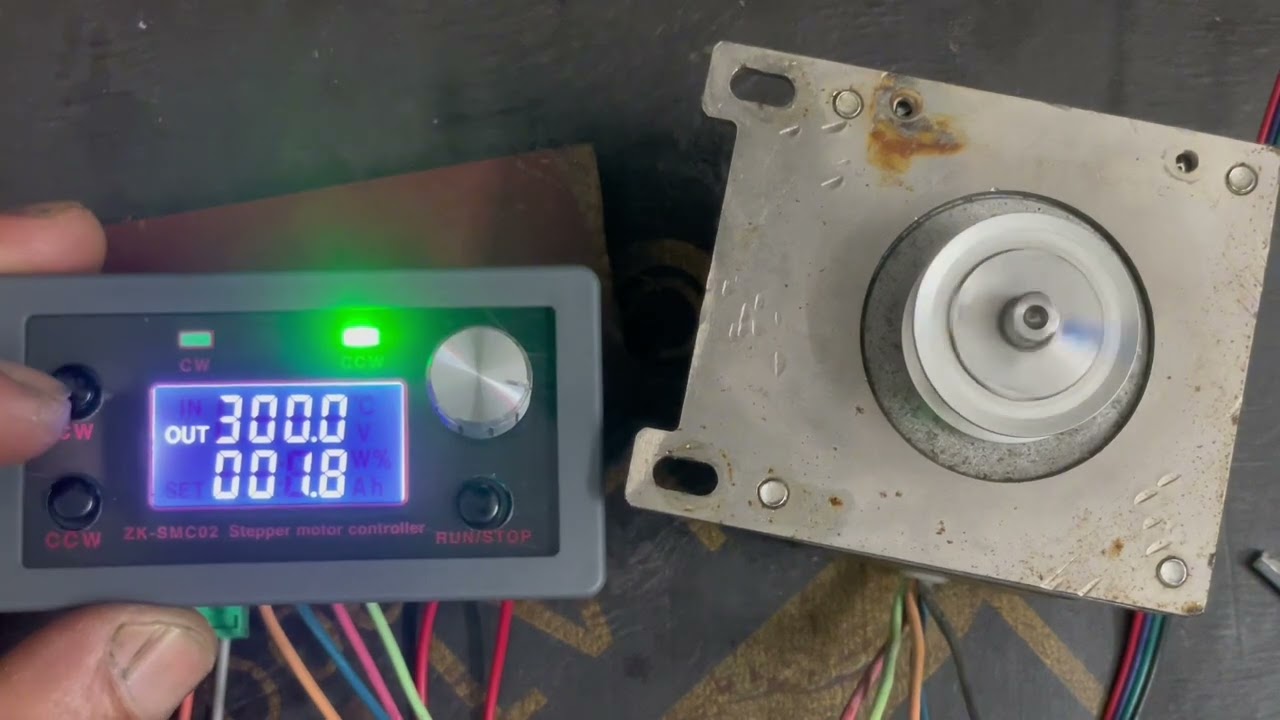 ZK SMC02 mạch chạy step motor chế máy hàn cell pin