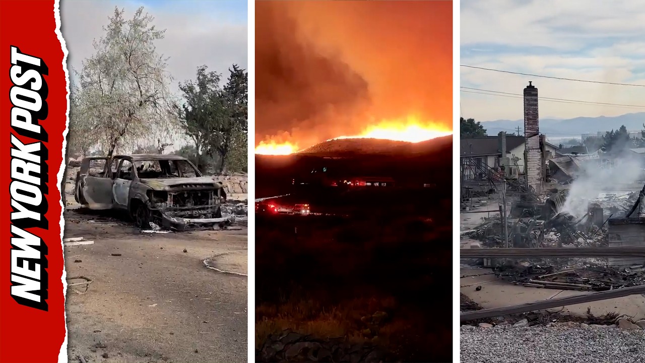 Hawk Fire Destroys Homes Near Reno as Wildfire Grows to 15,000 Acres
