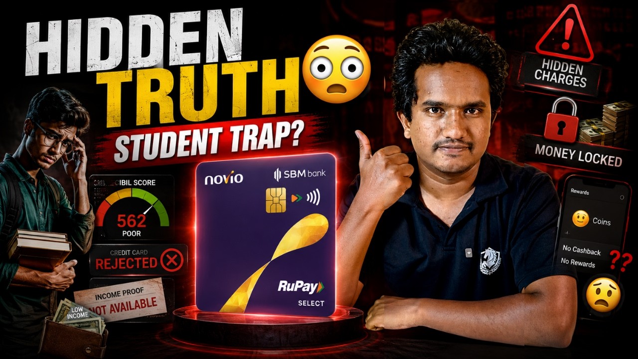 SBM Novio Credit Card Hidden Truth 😳 Best for Students or Trap?