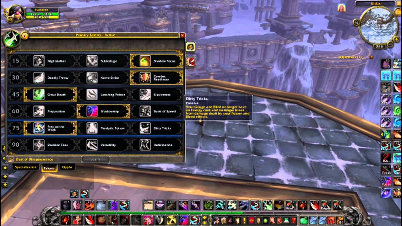 [EvasionX] Mists of Pandaria: Talents/Glyphs in 5.0