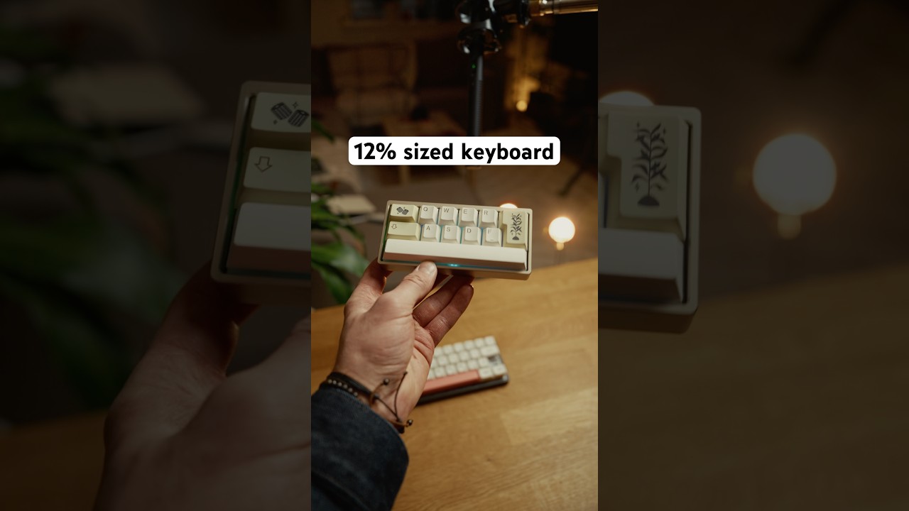 Моя новая кастомная клавиатура 12% #клавиатура #клавиатураasmr #механическаяклавиатура