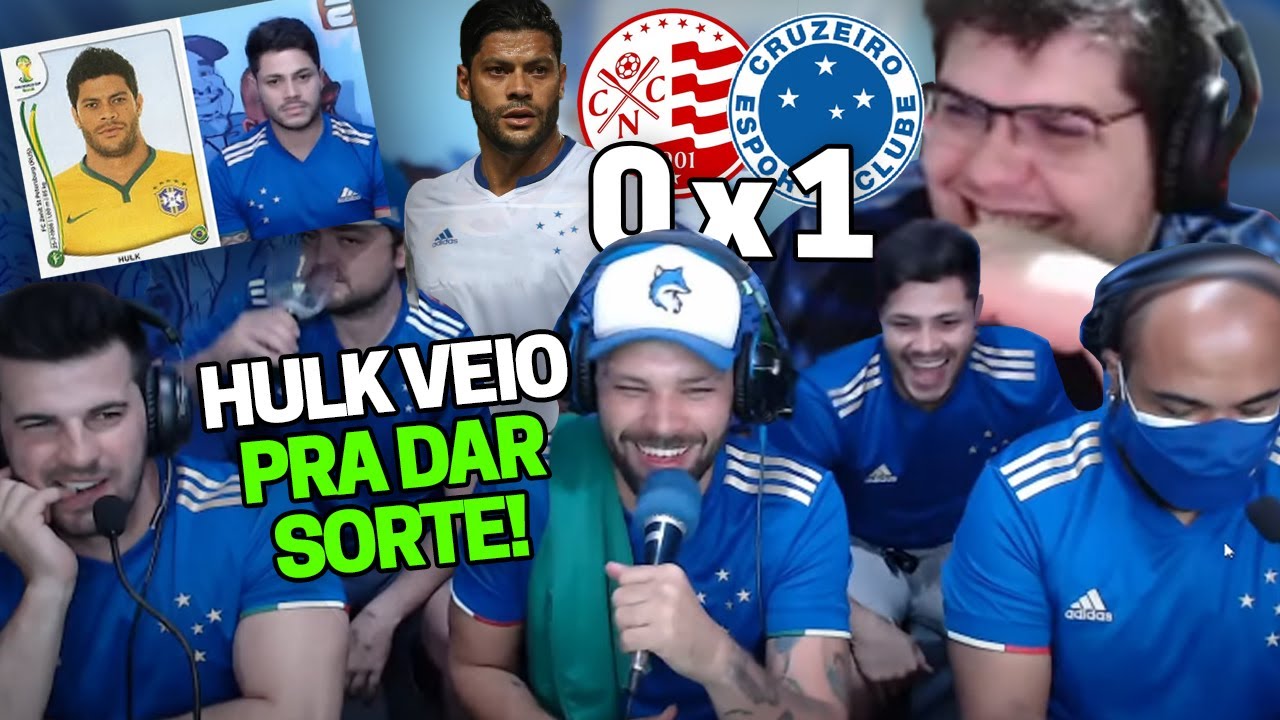CASIMIRO REAGE A CRUZEIRO SPORTS: NÁUTICO 0X1 CRUZEIRO ft GAU GAU E HULK | Cortes do Casimito