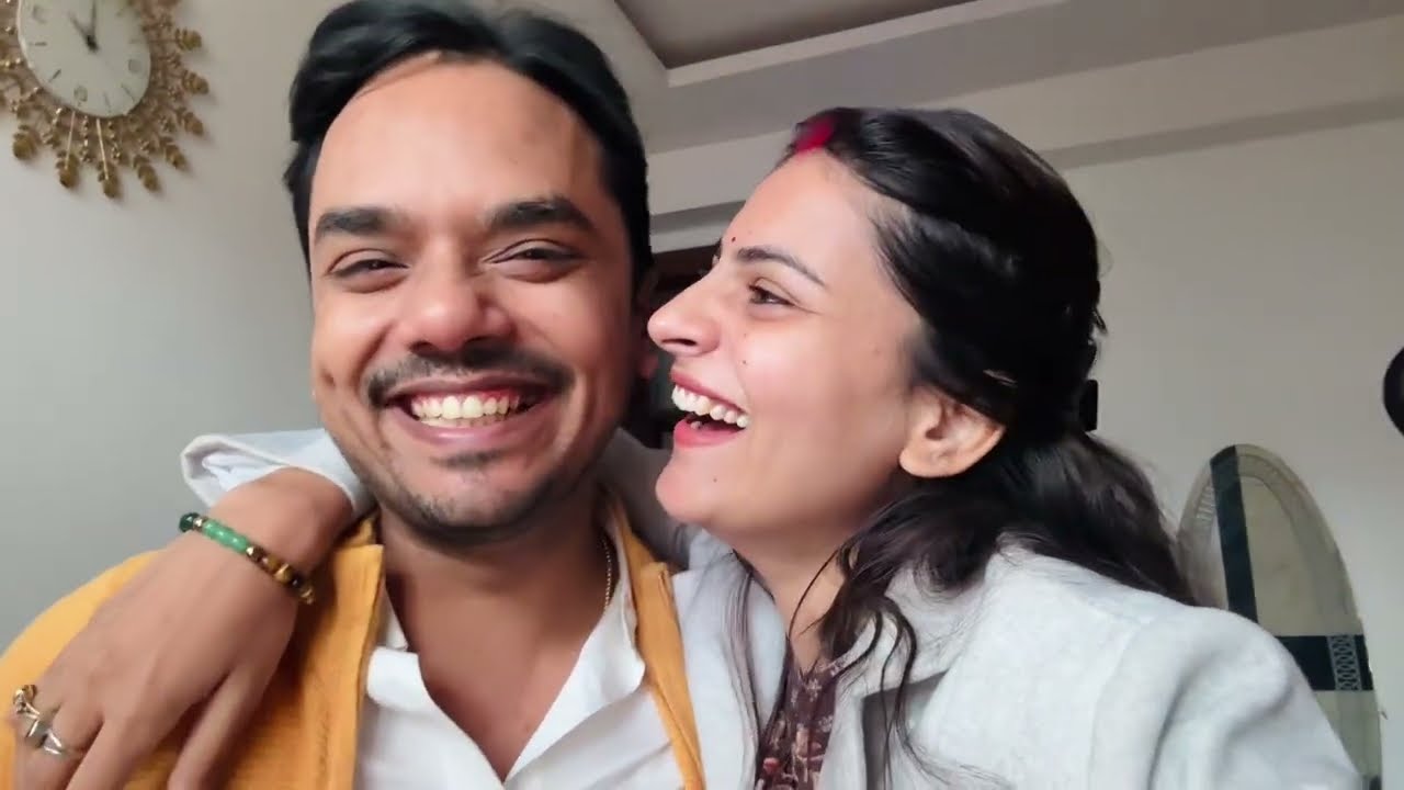 इतना बड़ा good news 🥹emptional moment आज मम्मी पापा के anniversary में हमने करवाया पूजा