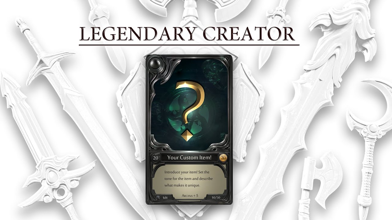 Legendary Creator Breakdown
