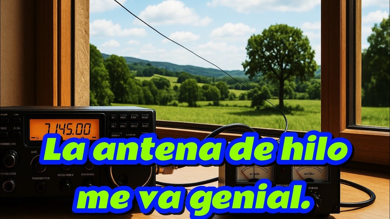 El hilo largo va de lujo. 