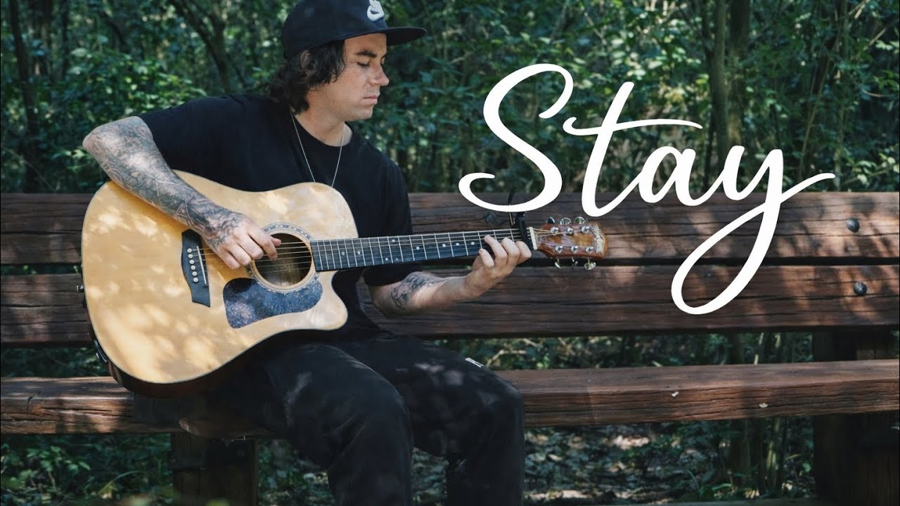 Stay - Fingerstyle Guitar Cover (The Kid LAROI, Justin Bieber)