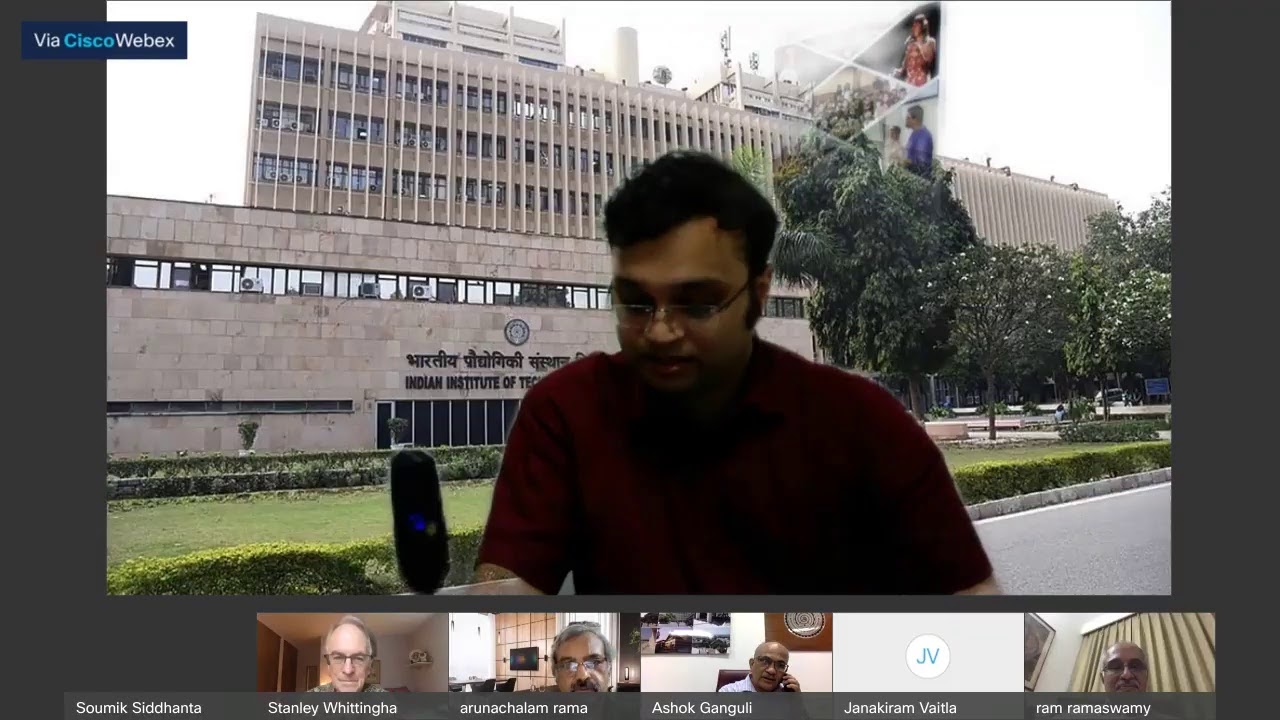 Diamond Jubilee Webinar with Prof. M. Stanley Whittingham, Nobel Laureate 2019 (Chemistry)