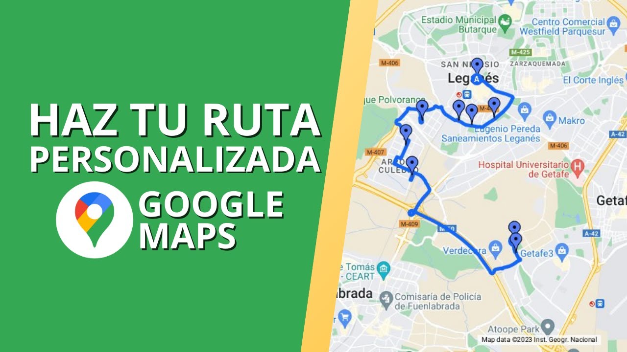 C&oacute;mo hacer una ruta personalizada en Google Maps