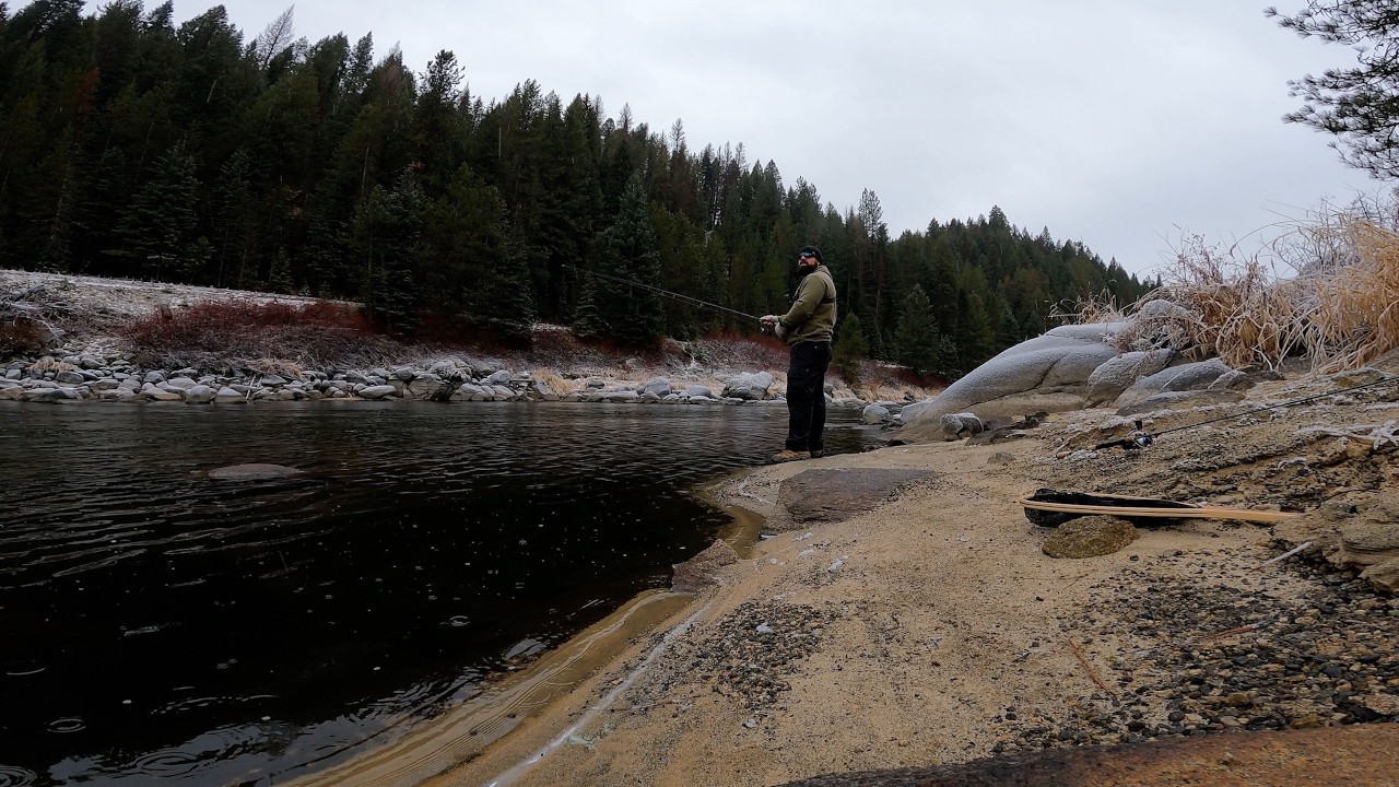 Winter fishing! Perch to the bank!