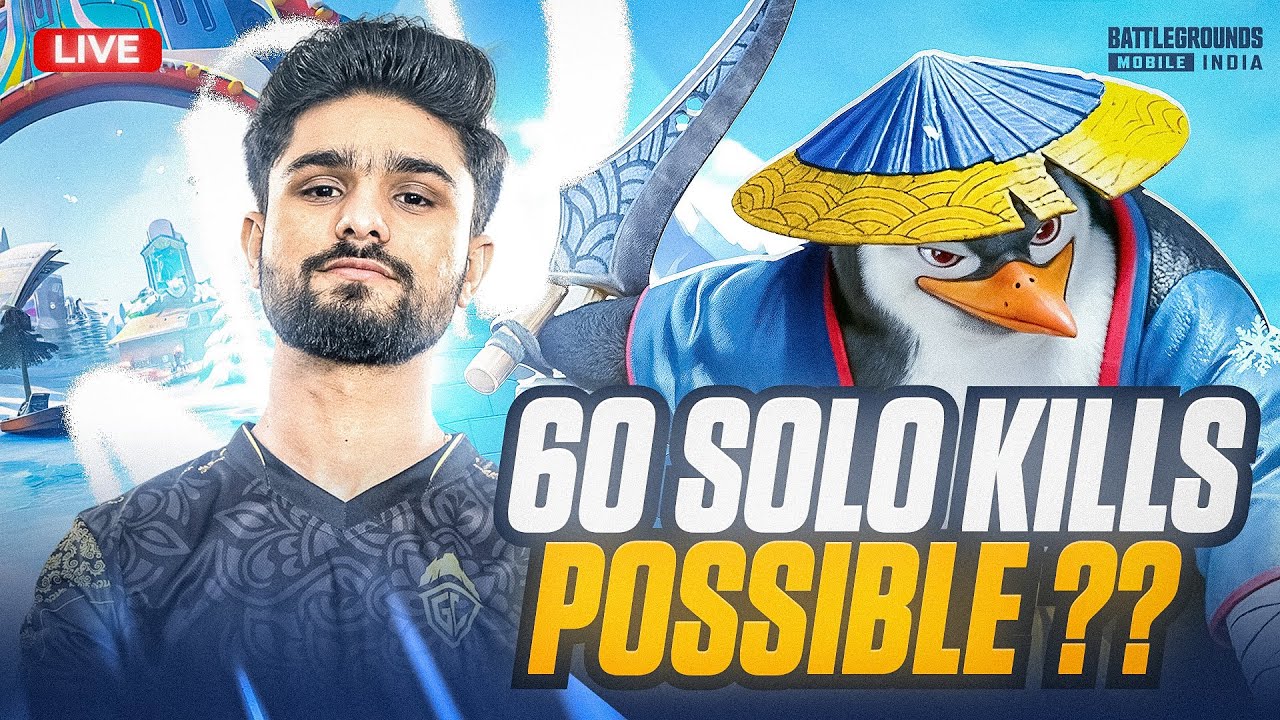 60 SOLO FINISH HO PAYEGA? | KALSE RANK PUSH SURU? | BGMI LIVE