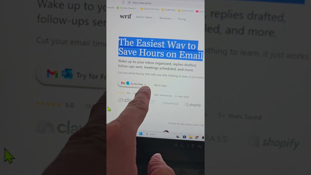 Never send another email again! save 2 hours per day with Serif.ai #productivity