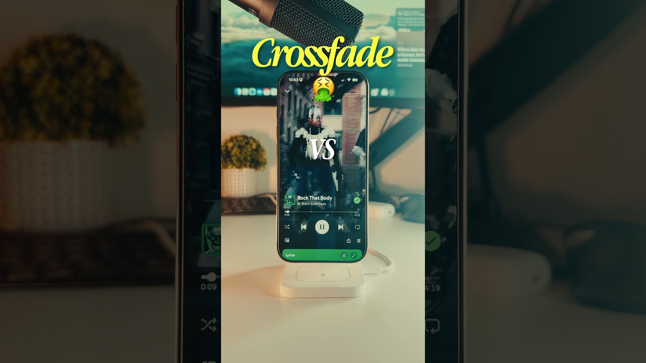 Apple Music iOS 26 AutoMix vs Cross fade. #applemusic #spotify #iphone #apple #tech