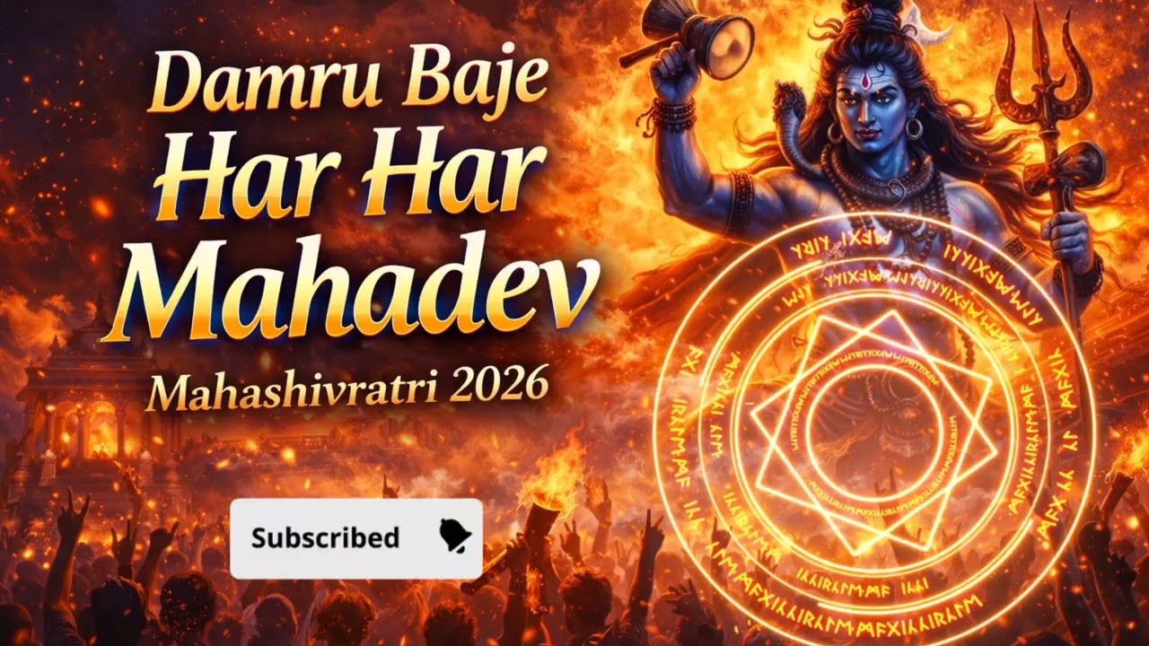 Damru Baje Har Har Mahadev  | Mahashivratri 2026 Special #DamruBaje #HarHarMahadev #Mahashivratri 