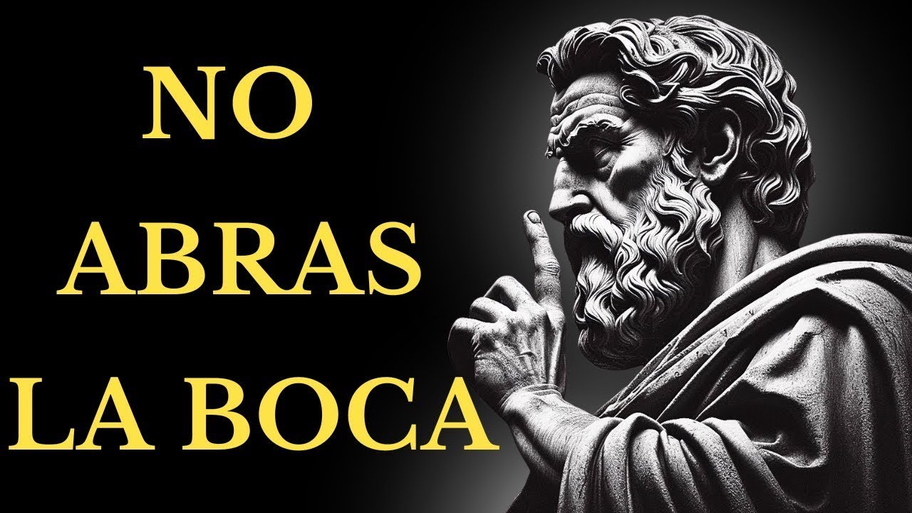 LECCIONES  para Convertirte en una Persona RESPETADA Sin Necesidad de Hablar  ESTOICISMO