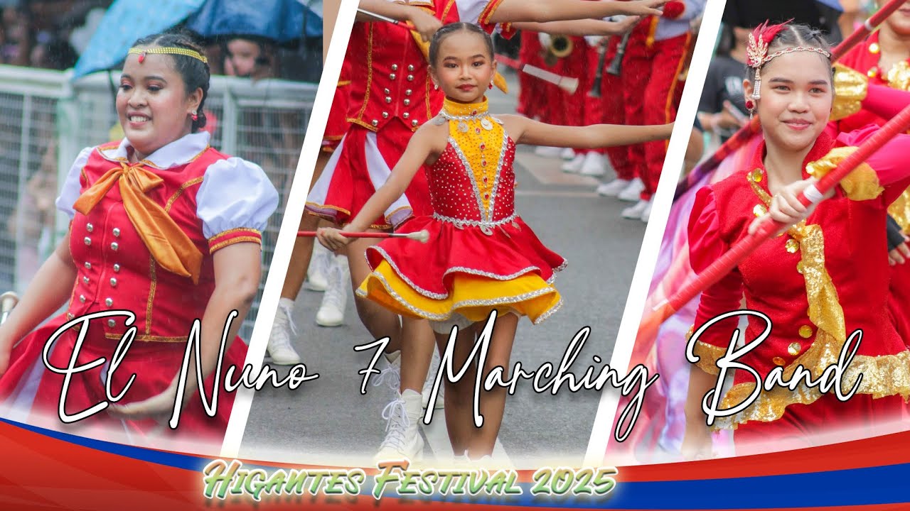 El Nuno 7 Marching Band- Angono - Higantes Festival 2025 Drill Competition 