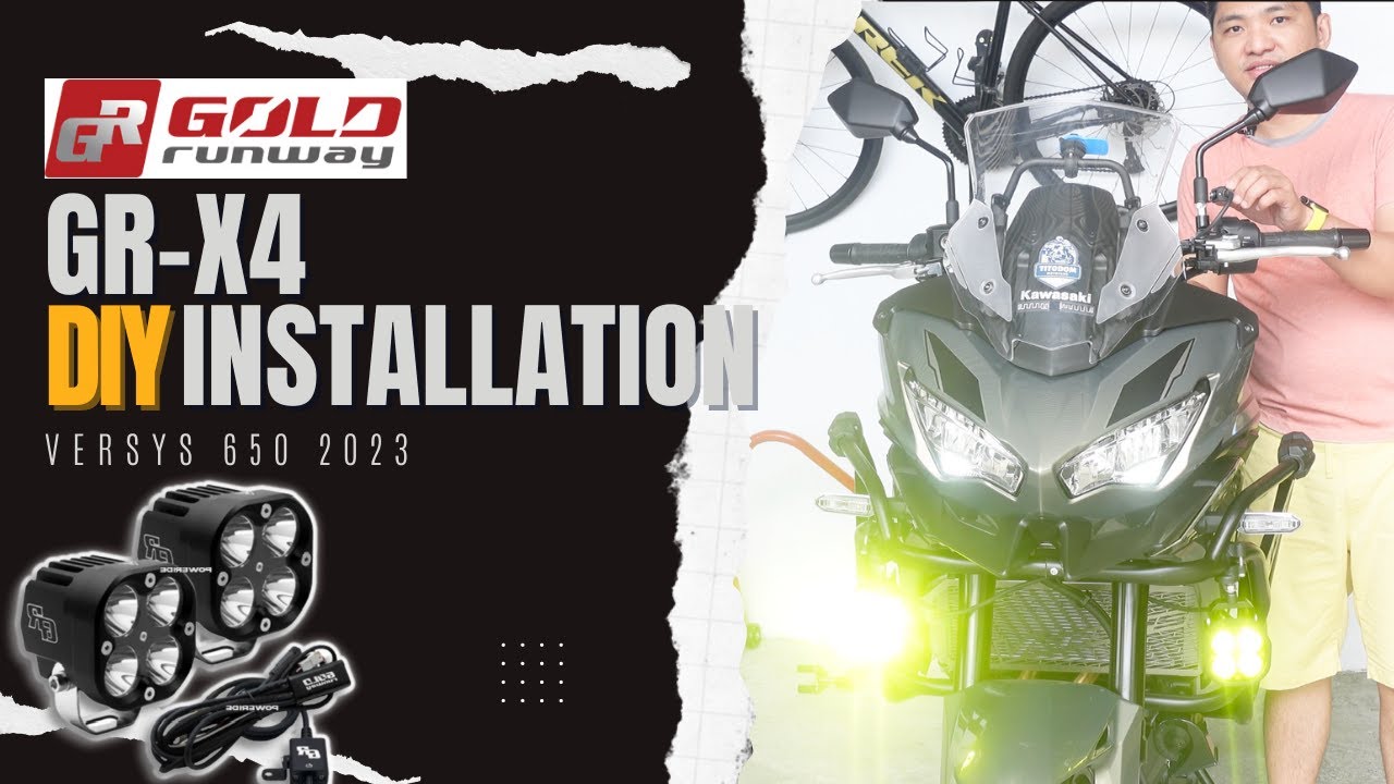 Gold Runway GR-X4 Installation Guide | Tagalog