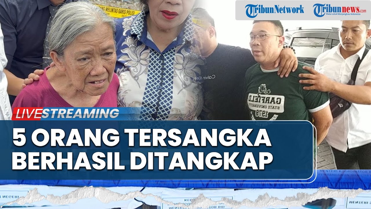 🔴5 Tersangka Pengusiran Ditangkap hingga Alasan Nenek Elina Laporkan Oknum Polisi ke Polda Jatim