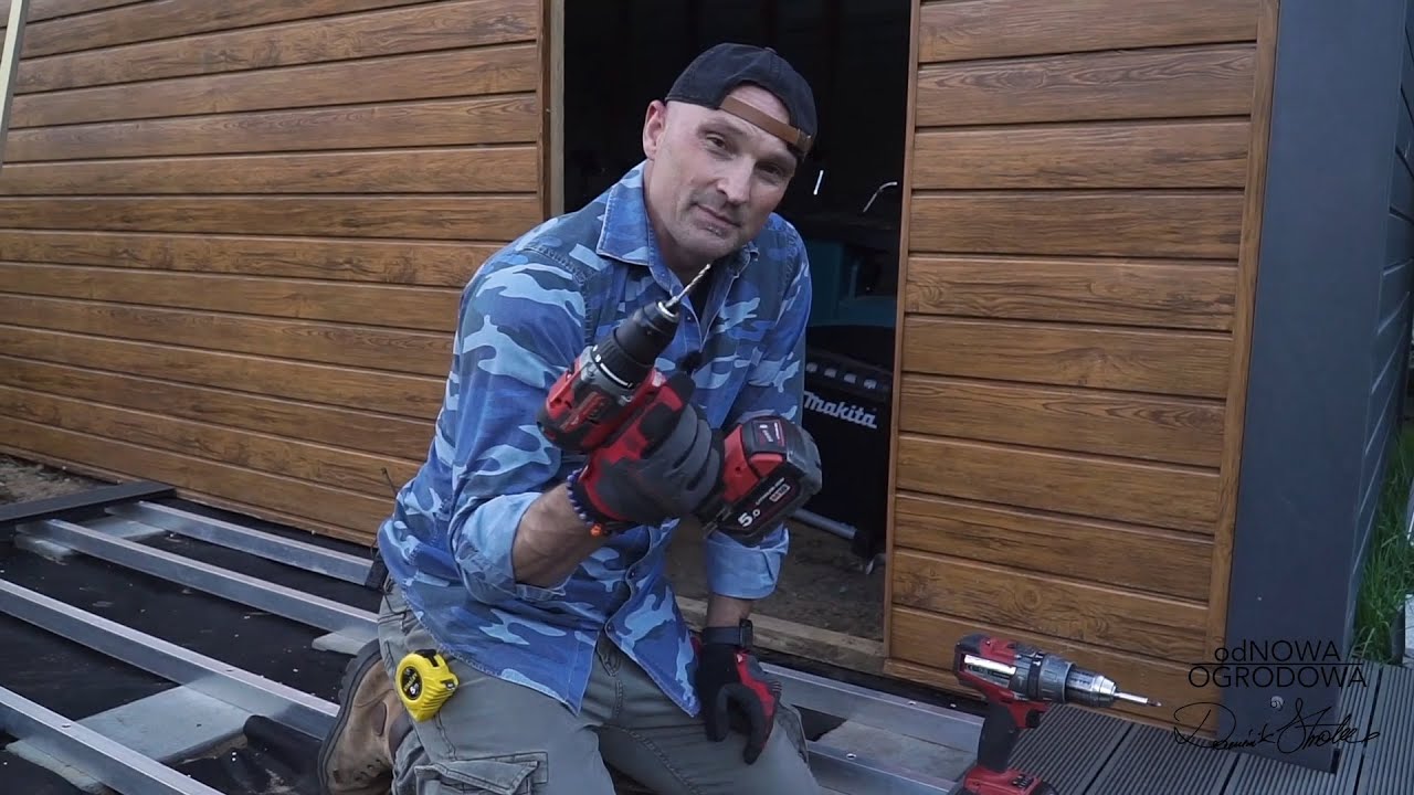 odNOWA OGRODOWA Odc 5. Metamorfoza. Rabata i podest z deski kompozytowej.