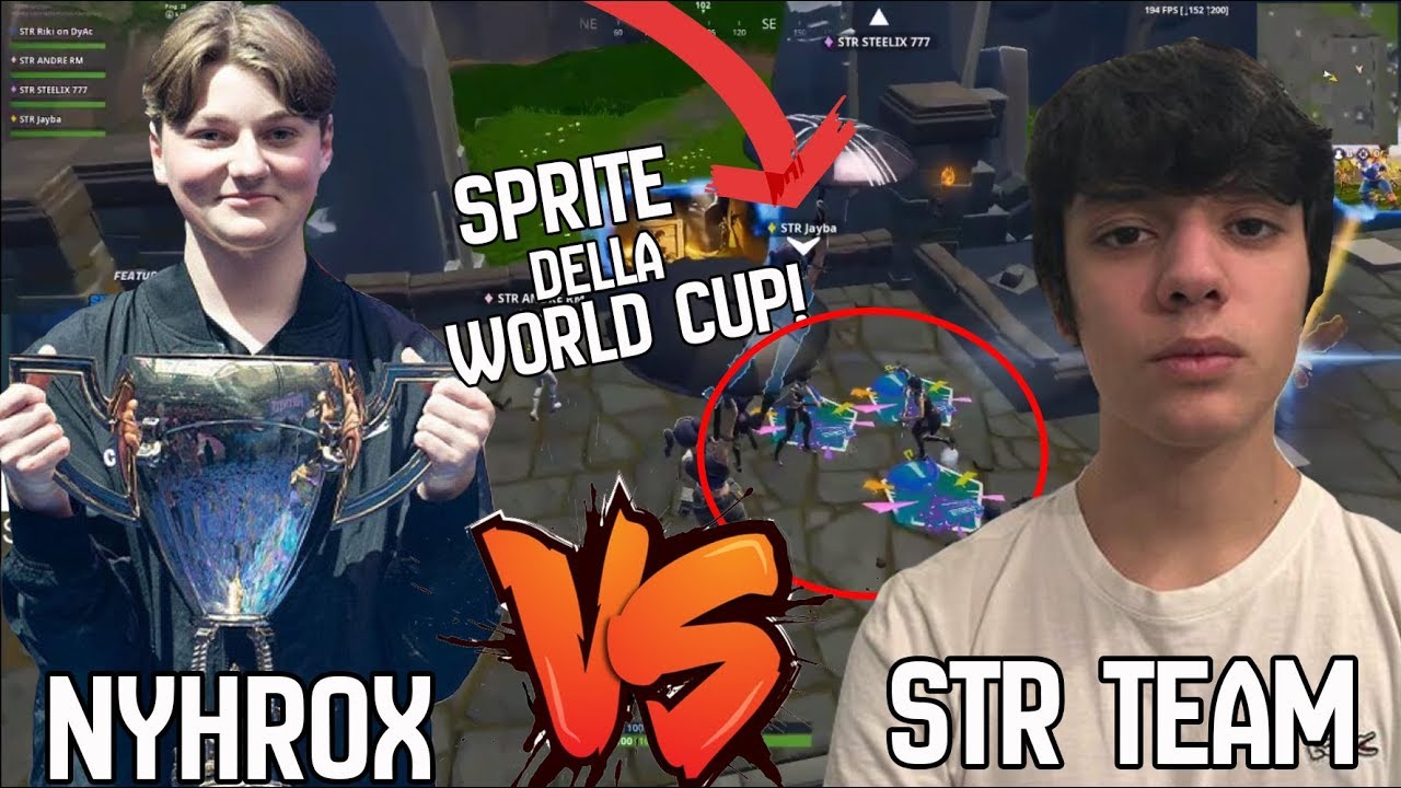 Il CAMPIONE del MONDO di FORTNITE SFIDA il mio TEAM in LIVE! Guardate chi VINCE!
