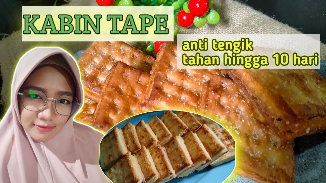 RESEP GABIN TAPE ENAK  ||  Anti Tengik Dan Tahan Lama