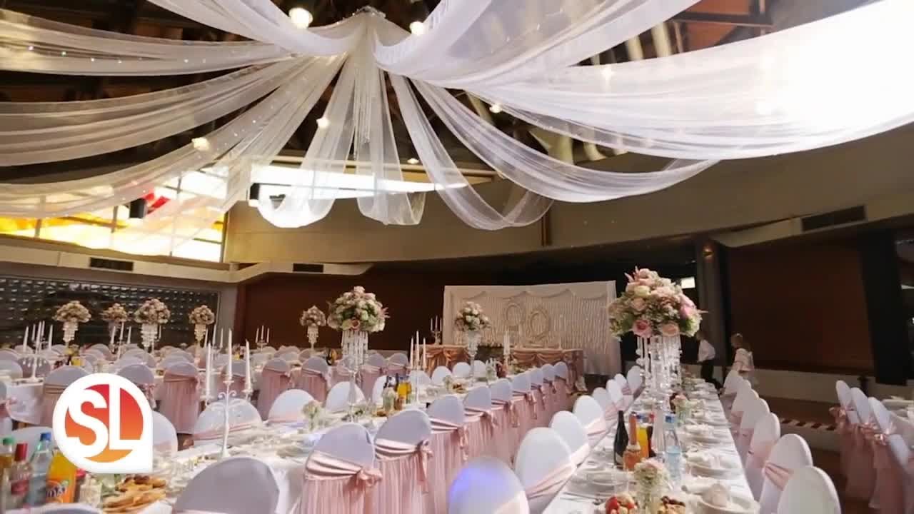 What's in, what's out: 2026 wedding reception trends