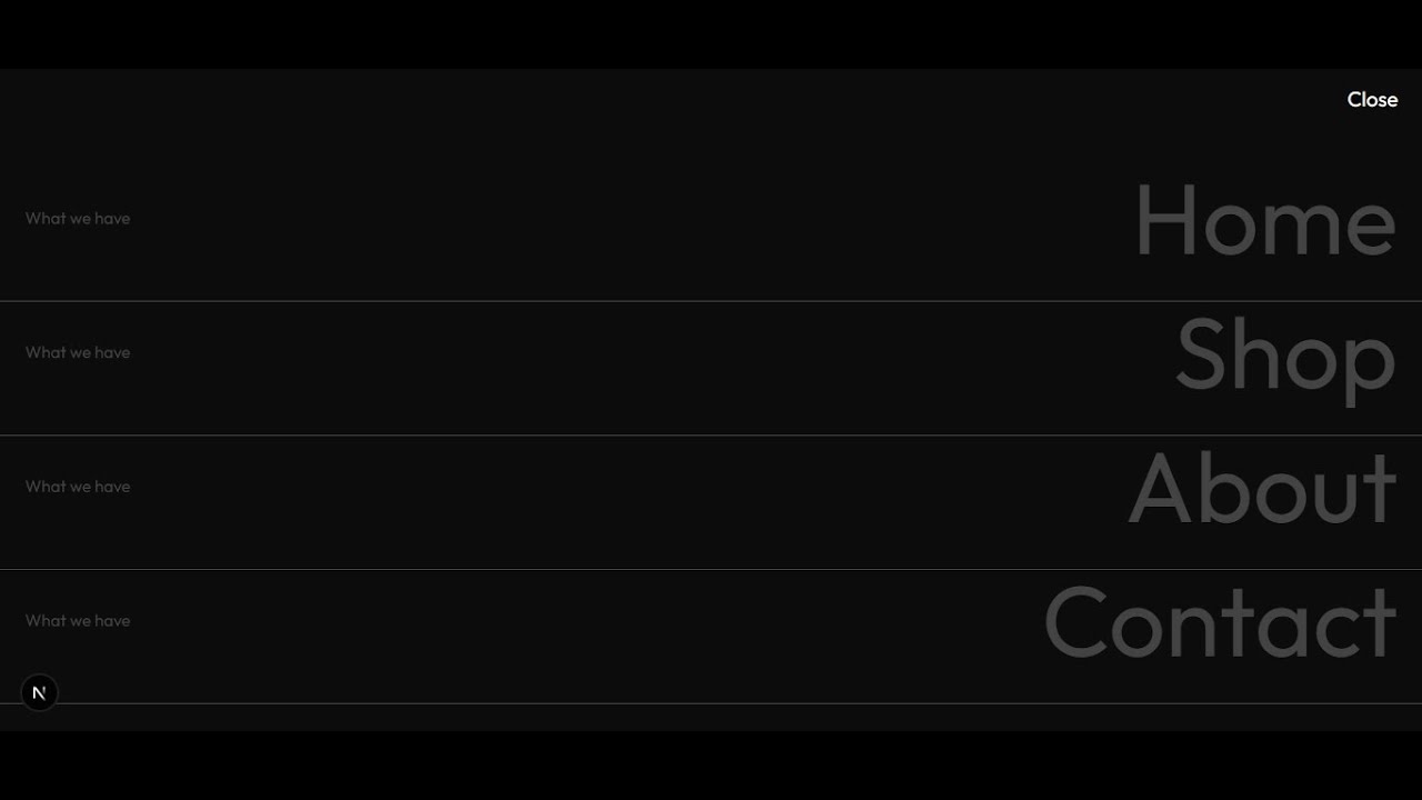 Create a Smooth Animated Menu with GSAP in Next.js (Step-by-Step)