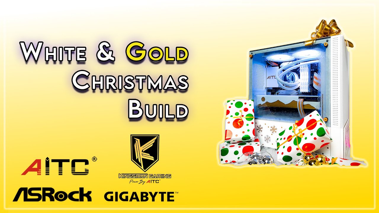 My First Mod - White & Gold Christmas Build