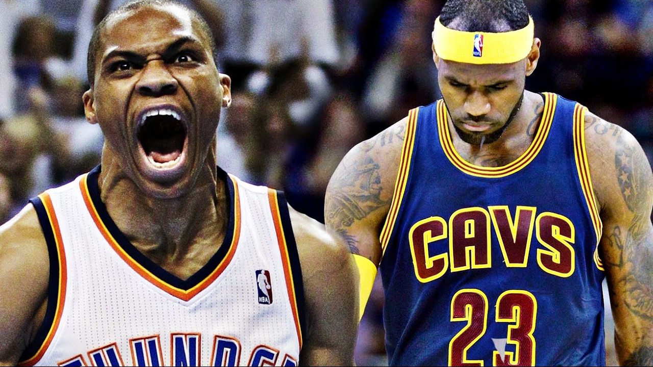 LEBRON JAMES VS RUSSELL WESTBROOK! NBA 2K17 Parody